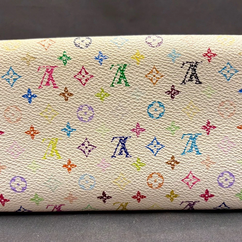 Louis Vuitton Murakami Sarah Wallet Multicolor Monogram Canvas - Picture 10 of 13